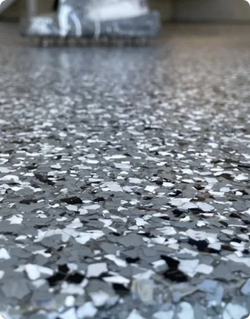 Color Flakes Epoxy Flooring